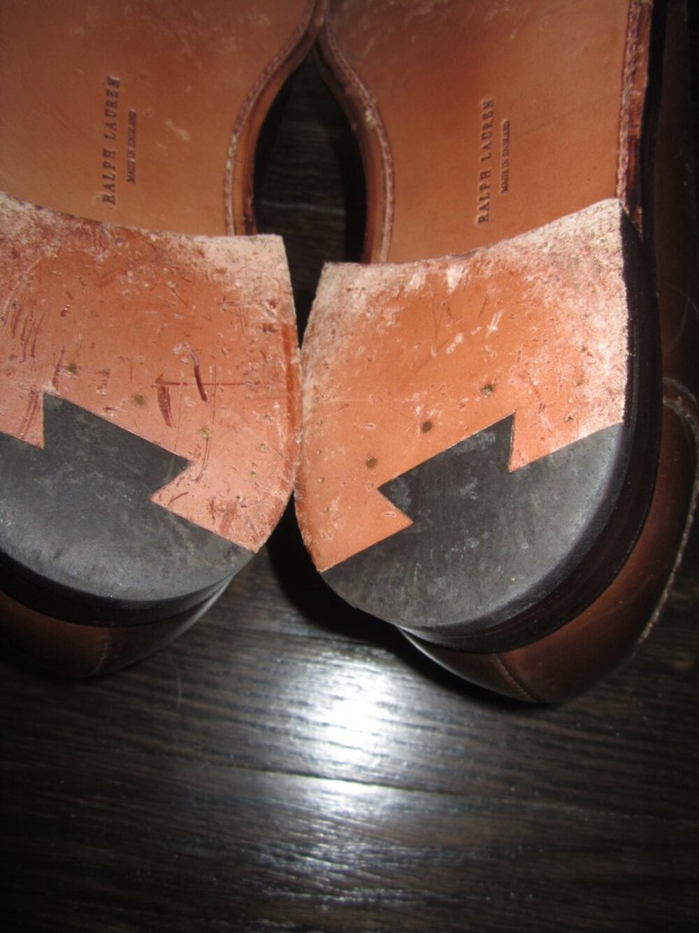 RALPH LAUREN Crockett & Jones Marlow Shell Cordovan Tassel Loafer Shoes 10 1/2 D - Picture 10 of 12